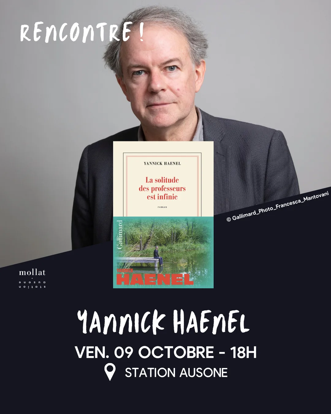 Rencontre avec Yannick Haenel
