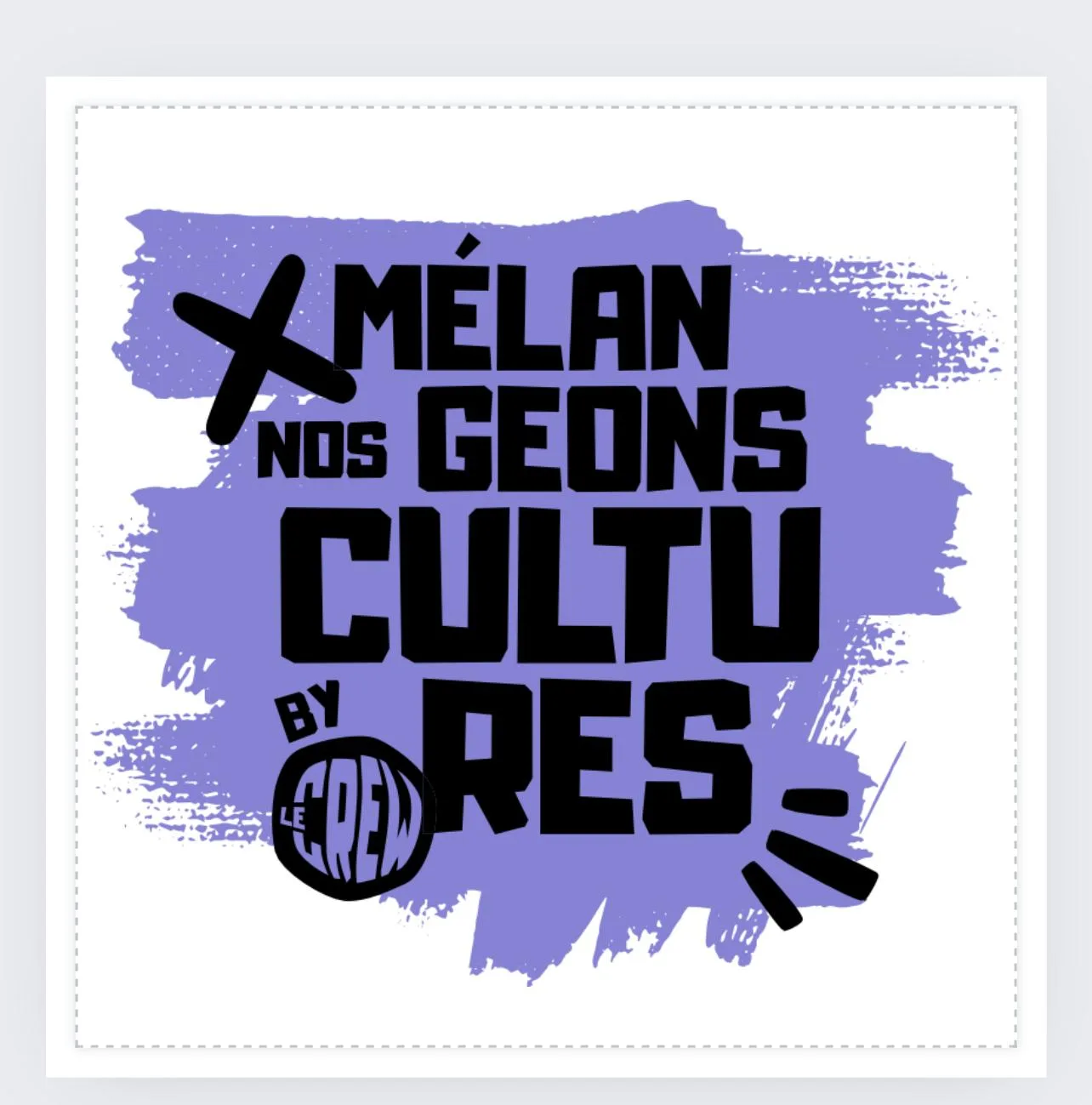 Mélangeons nos Cultures