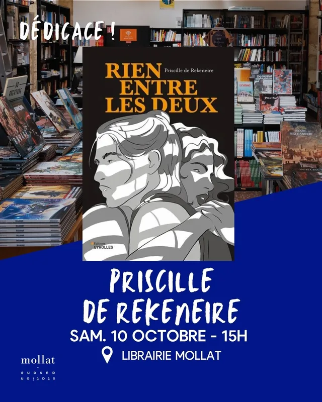 Dédicace de Priscille de Rekeneire