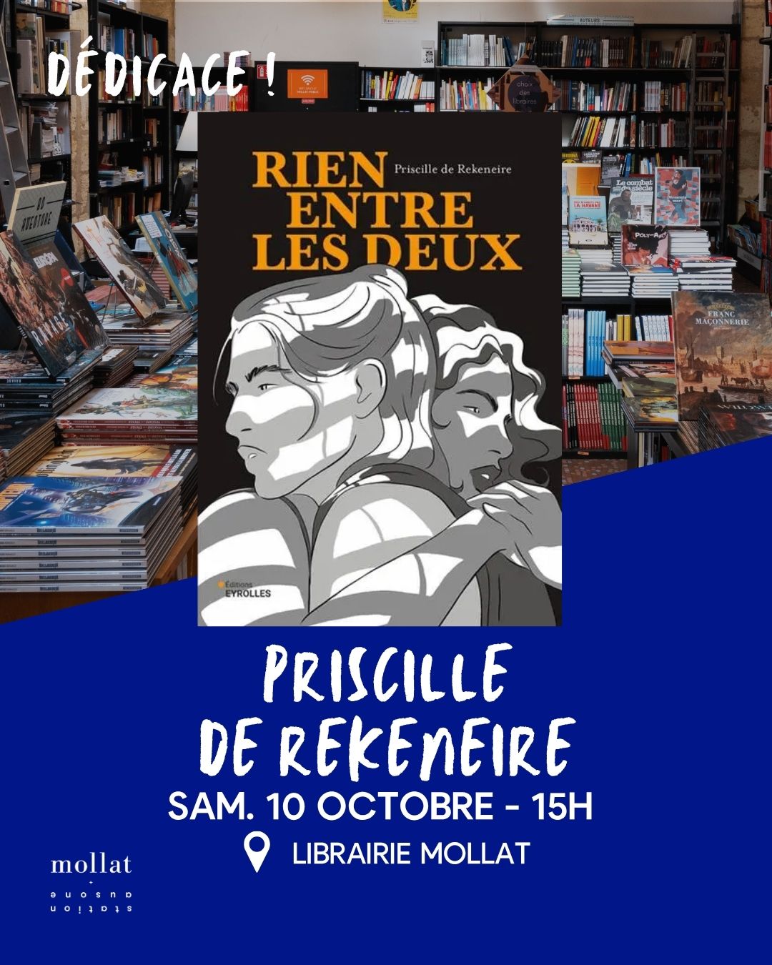 Dédicace de Priscille de Rekeneire