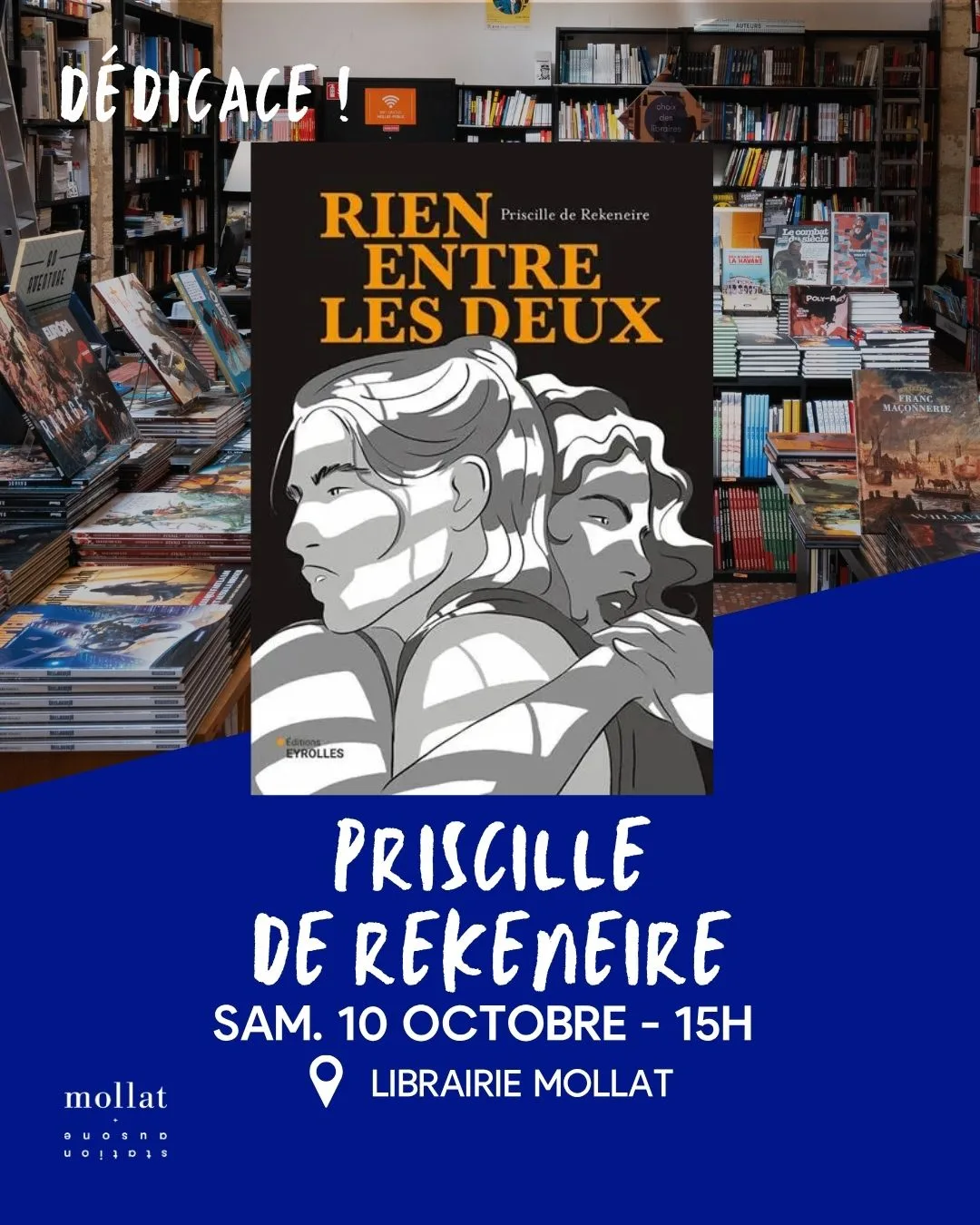 Dédicace de Priscille de Rekeneire