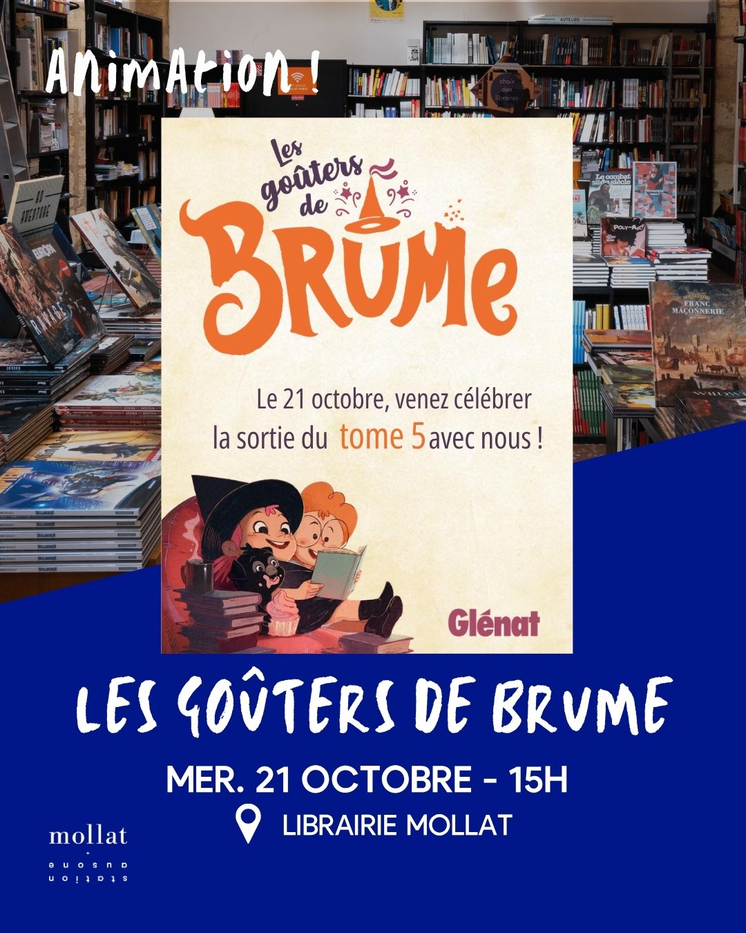 Sur inscription - Les goûters de Brume