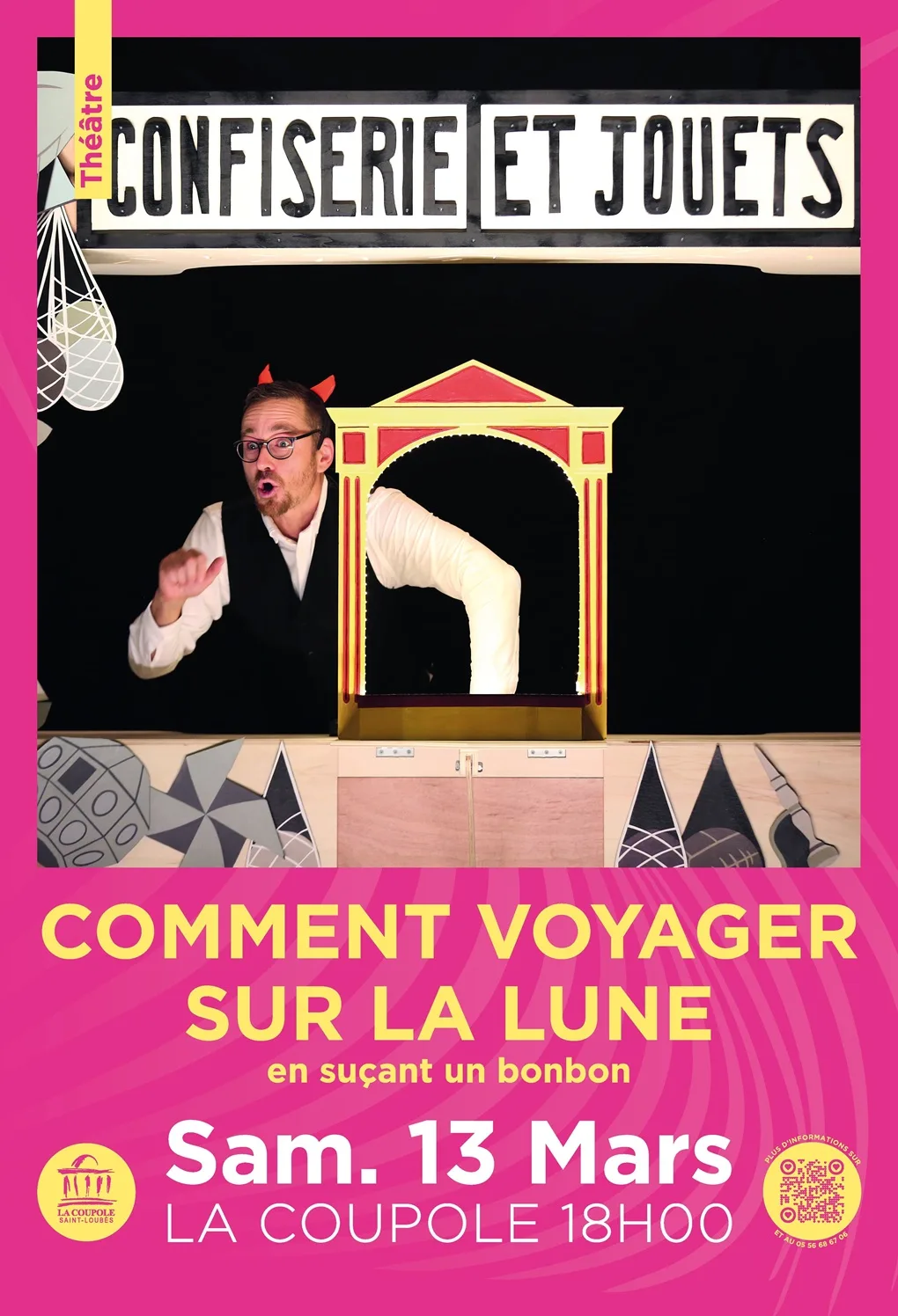Comment voyager sur la lune en suçant un bonbon