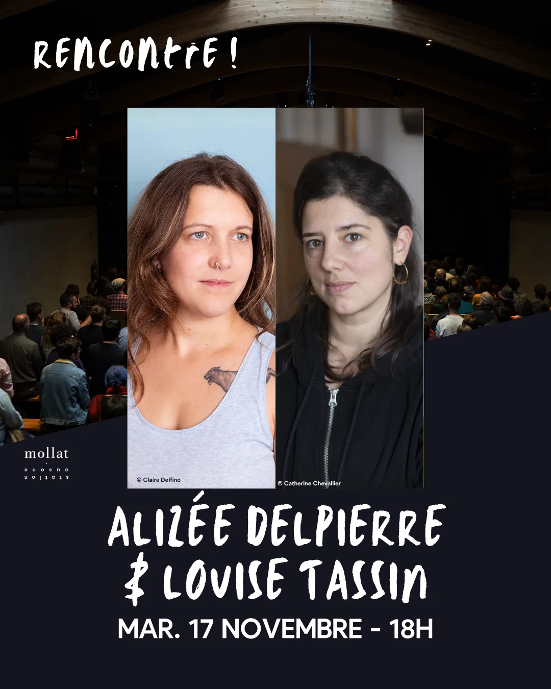 Rencontre avec Alizée Delpierre et Louise Tassin