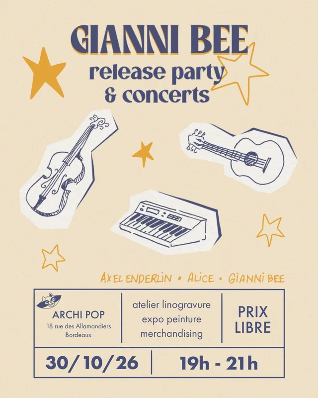 Gianni Bee & Friends - Release Party
