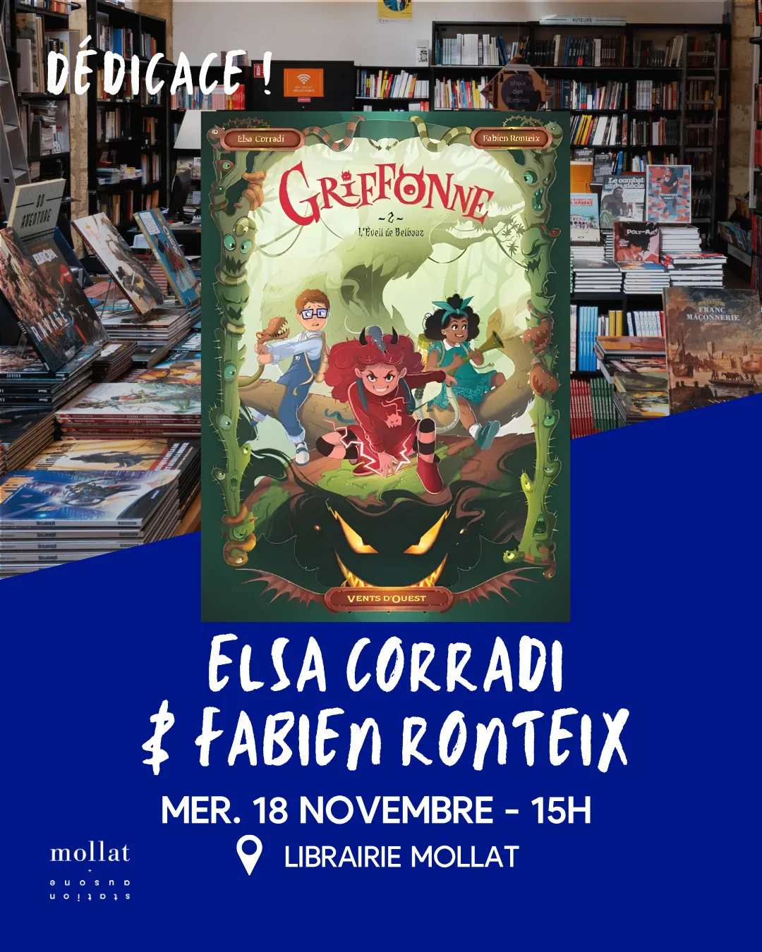 Dédicace de Fabien Ronteix & Elsa Corradi