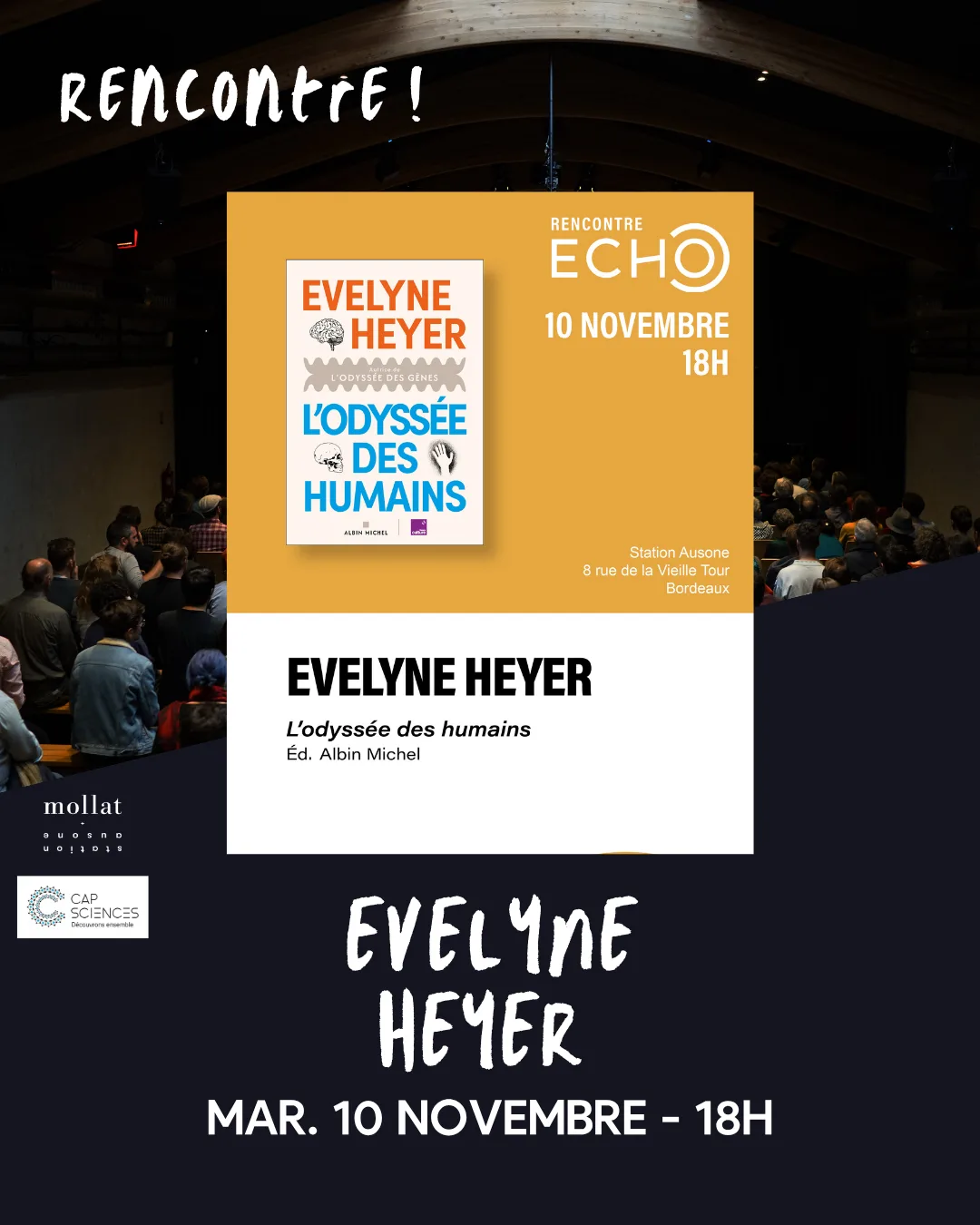 Rencontre ECHO avec Evelyne Heyer