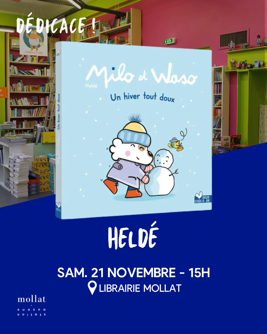 Dédicace de Heldé