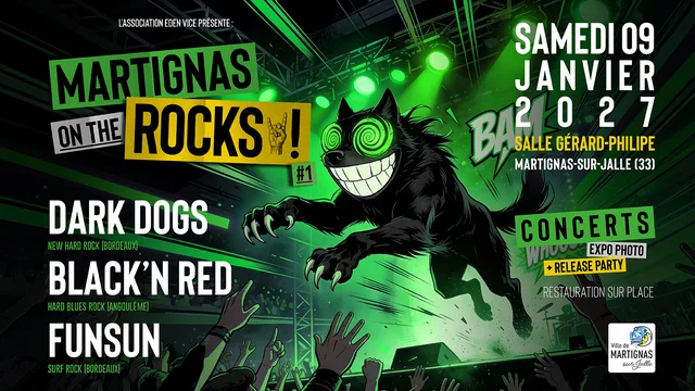 Martignas on the rocks !
