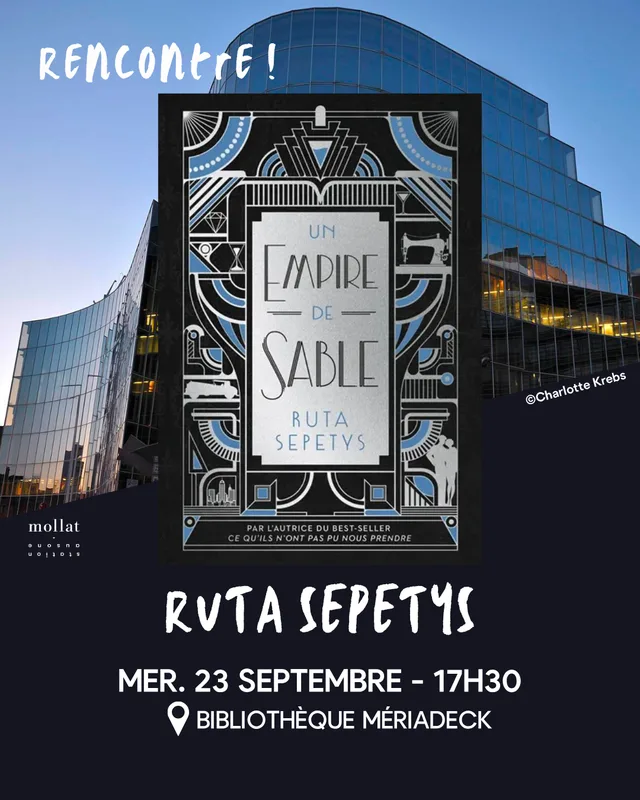 Rencontre avec Ruta Sepetys