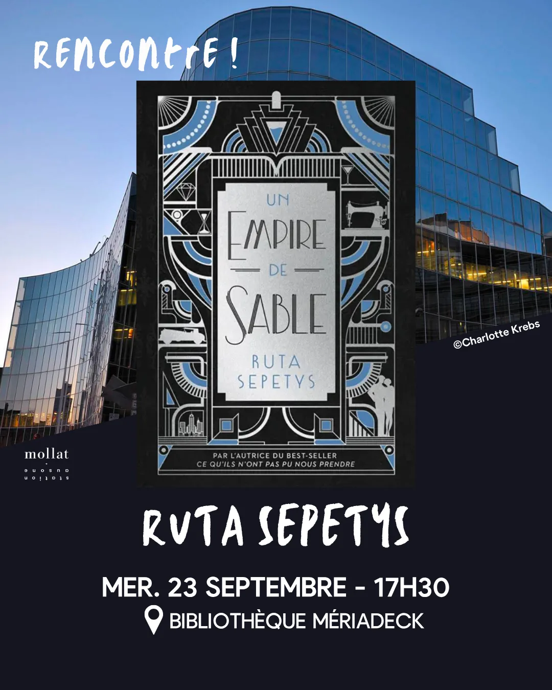 Rencontre avec Ruta Sepetys