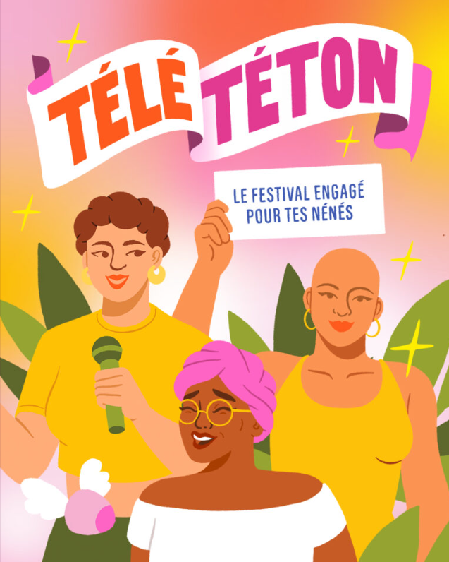 Téléteton / Naë + Aicha Ndoye + Boobs Village