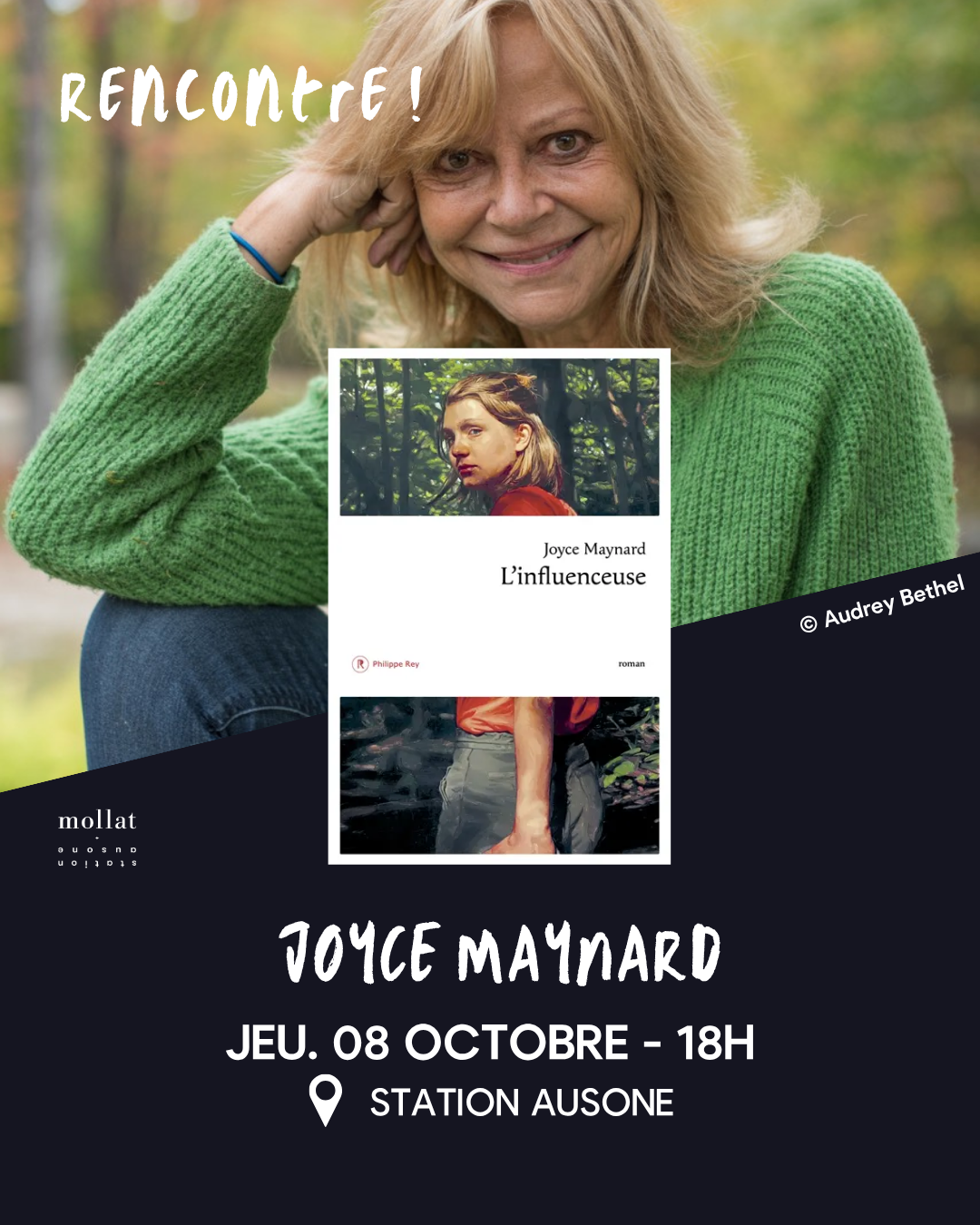 Rencontre avec Joyce Maynard