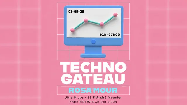Acid Techno Gateau / Rosa'mour All Night Long