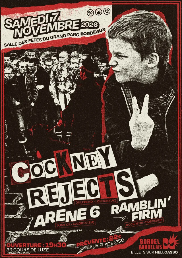 Cockney Rejects - Arene 6 - Ramblin' Firm