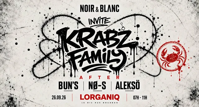 After Noir & Blanc x Krabz Family - Bun's, Nø-S, Alekso