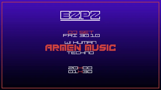 Armen Music avec Alex Shelter, Nivens et Human