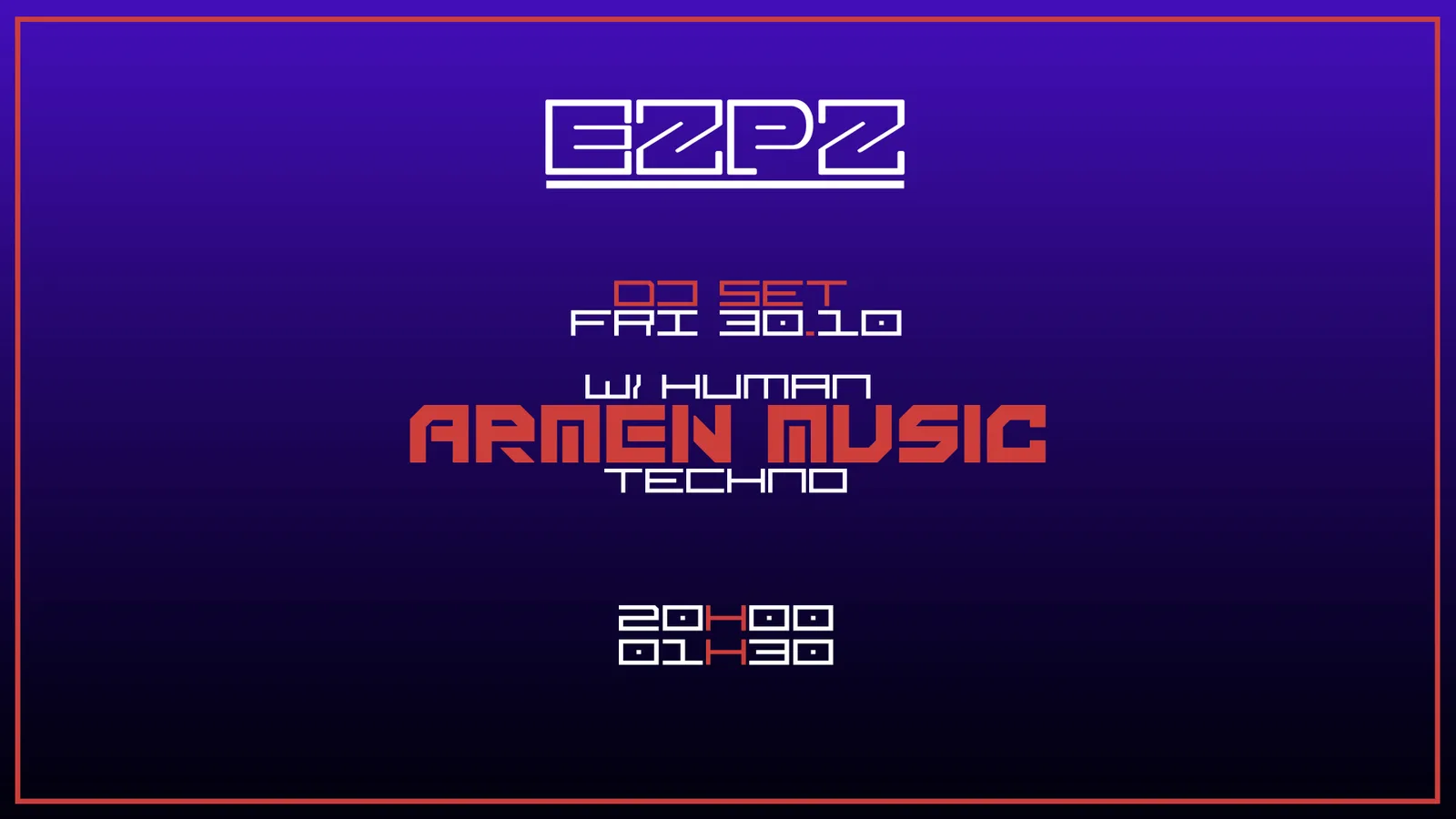Armen Music avec Alex Shelter, Nivens et Human