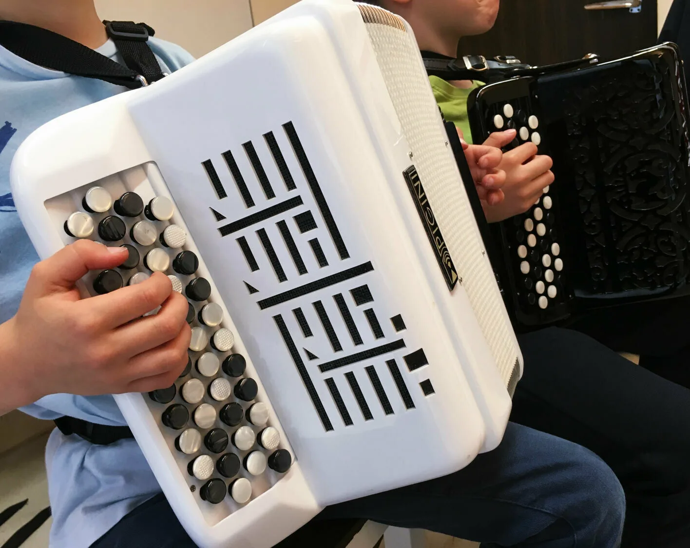Ballade en accordéons