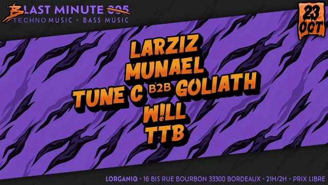 Bass Reload - B'Last Minute