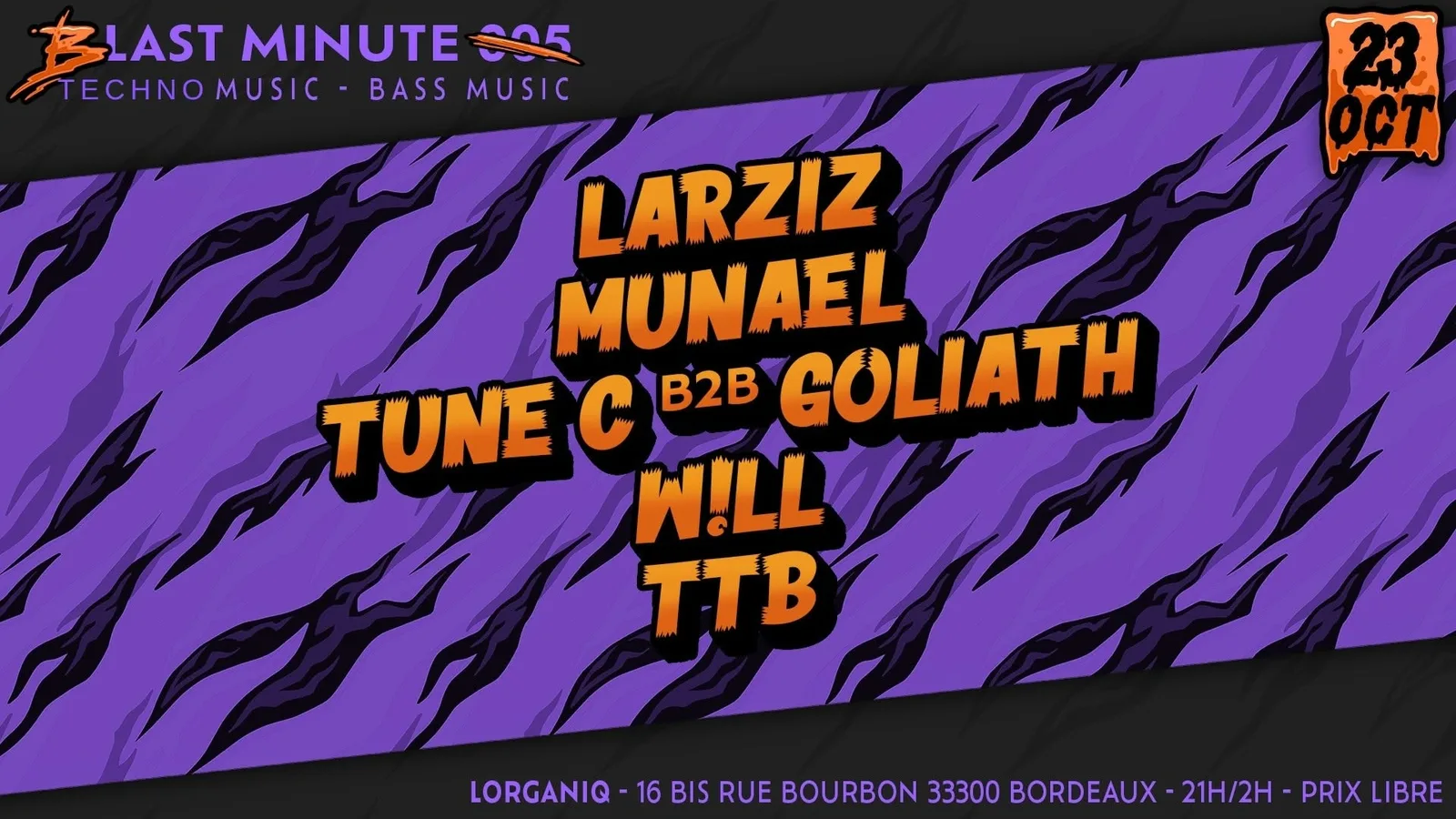 Bass Reload - B'Last Minute
