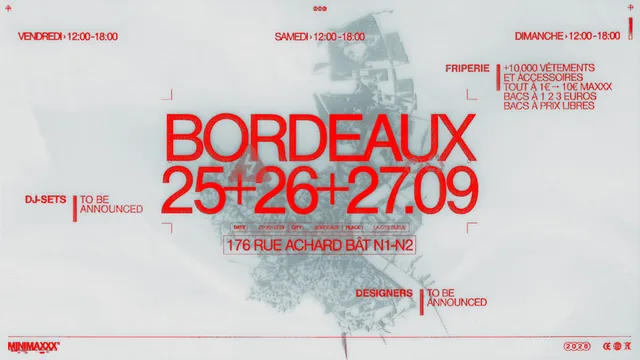 Friperie + DJ sets + Designers