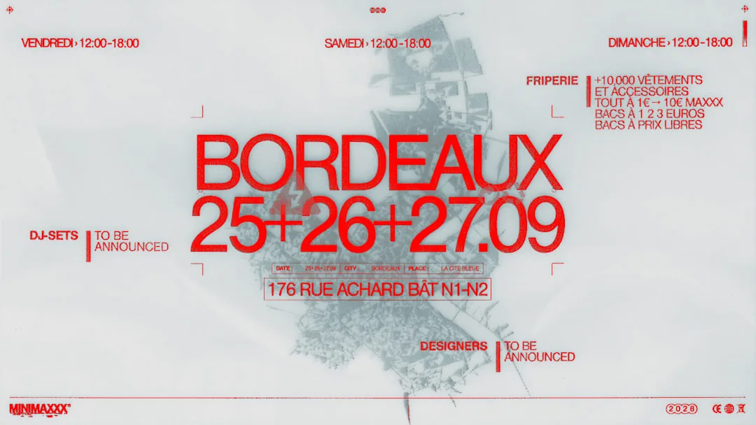 Friperie + DJ sets + Designers