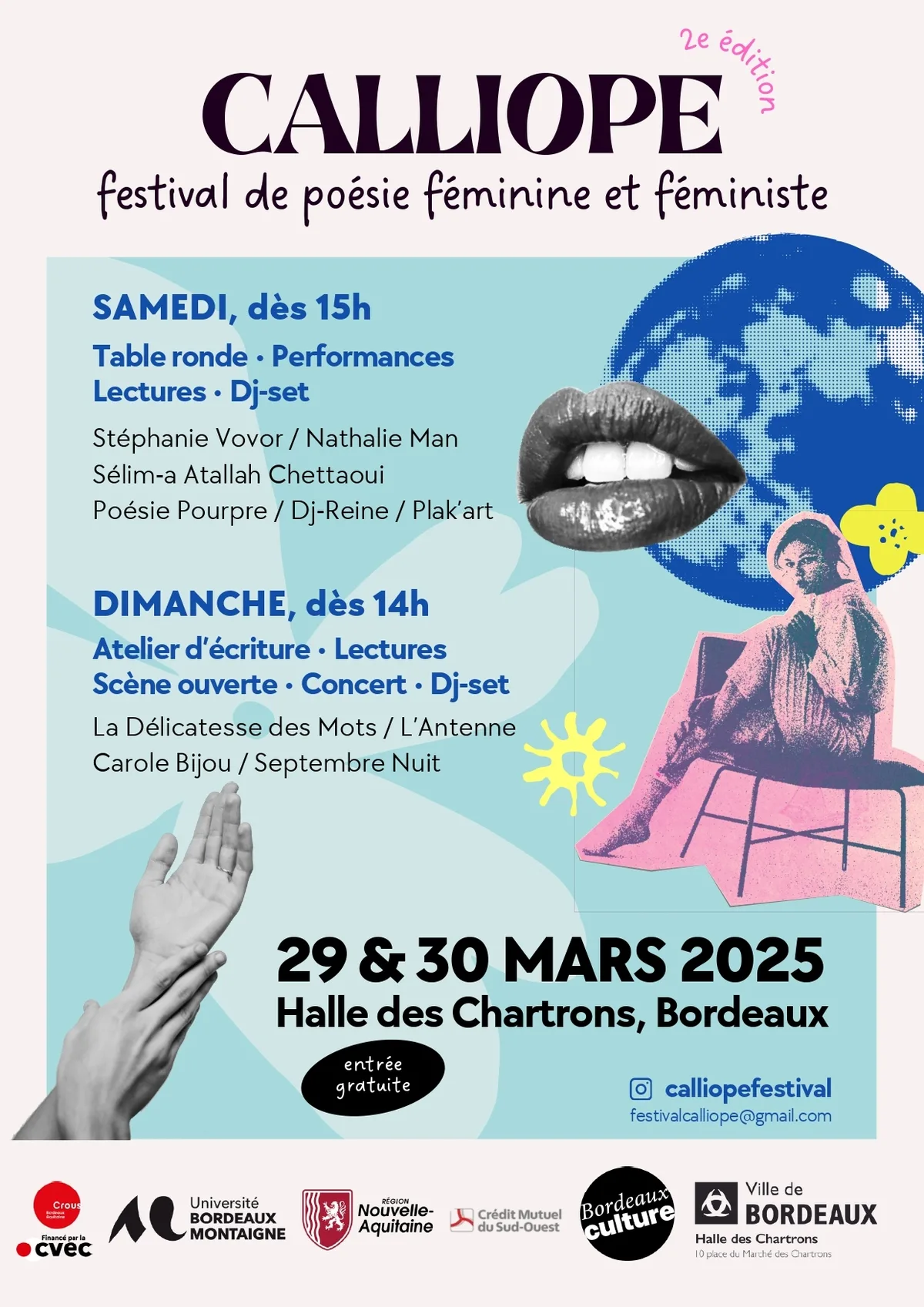 Calliope Festival, festival de poésie féminine et féministe