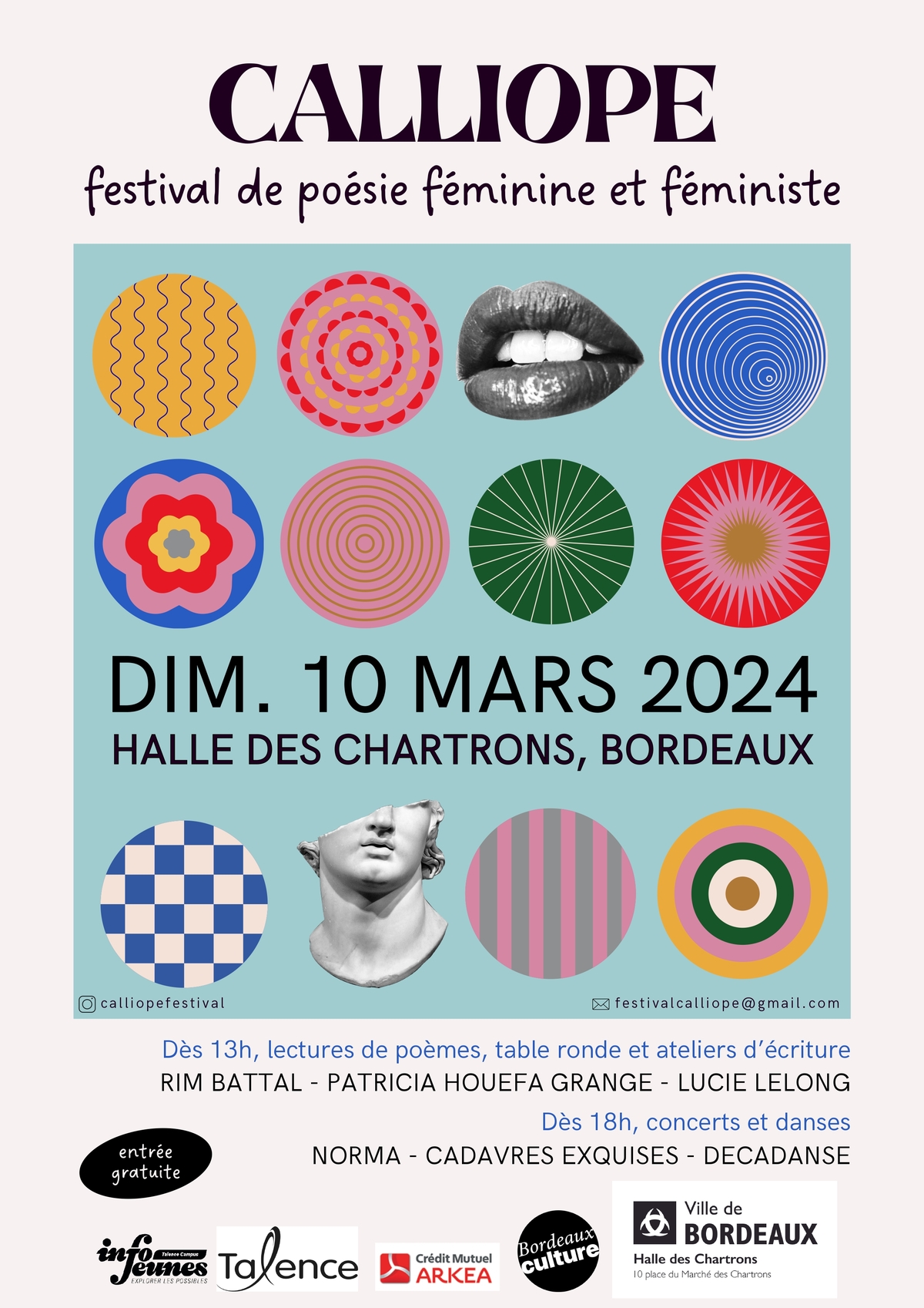 Calliope Festival, festival de poésie féminine et féministe