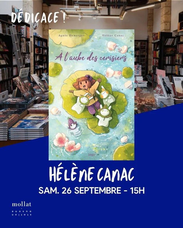 Dédicace d'Hélène Canac