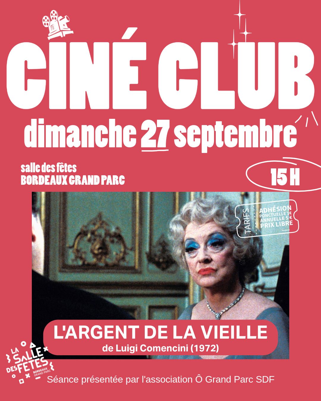 Ciné-club de septembre : L'argent de la vieille de Luigi Comencini