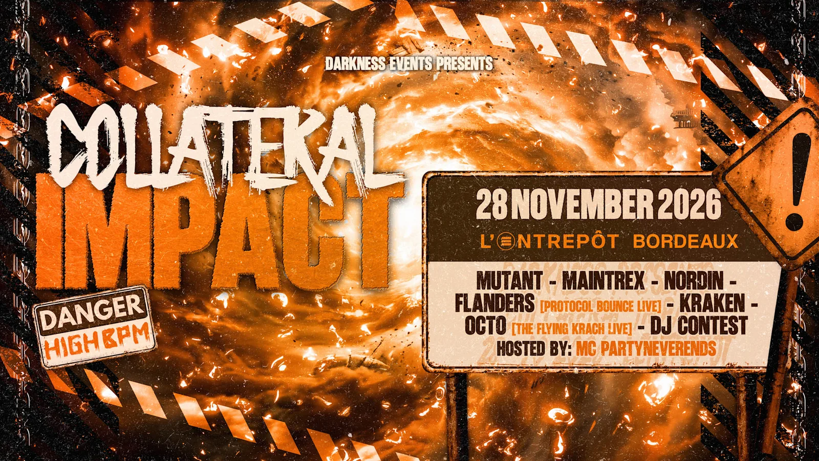 Collateral Impact - Maintrex, Mutant, MC Partyneverends