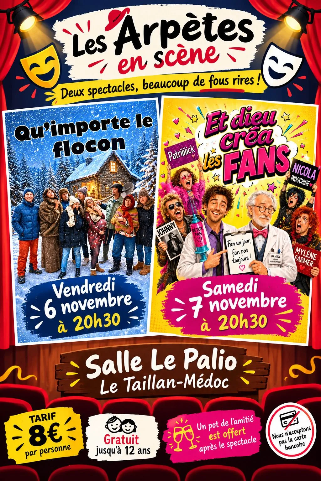 Et Dieu créa les fans - AJT Théâtre