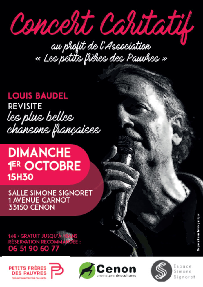 Concert caritatif au profit de l'association Petits Frères des Pauvres