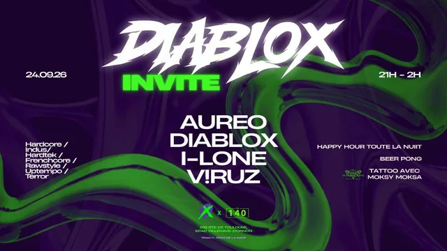 Diablox Invite - Aureo, I-Lone, V!ruz