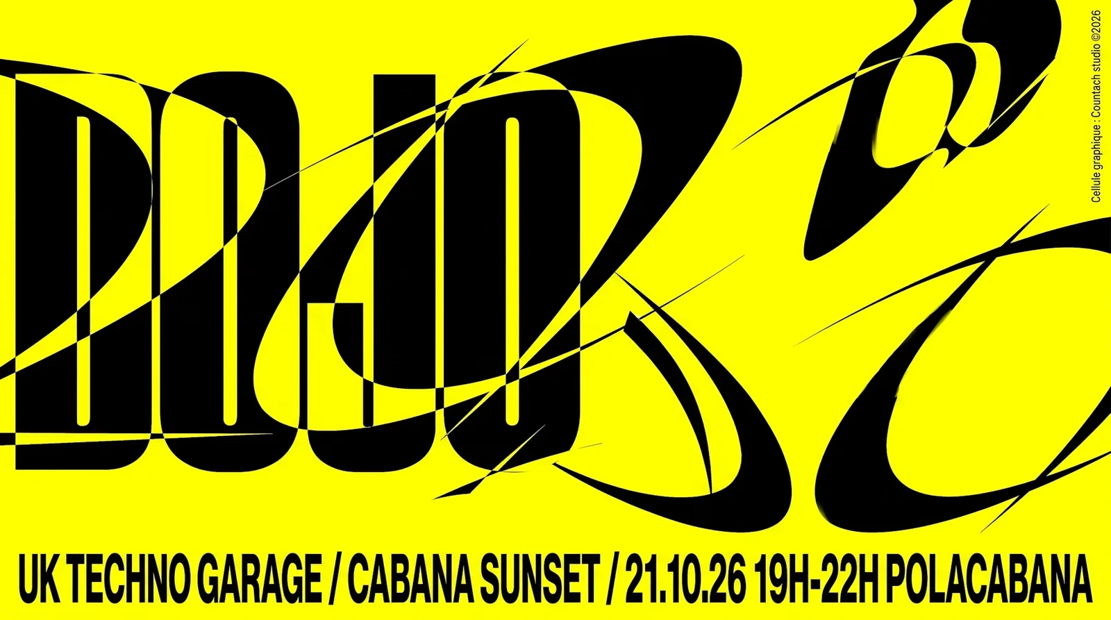 Dojo x Cabana Sunset : UK Techno & Garage