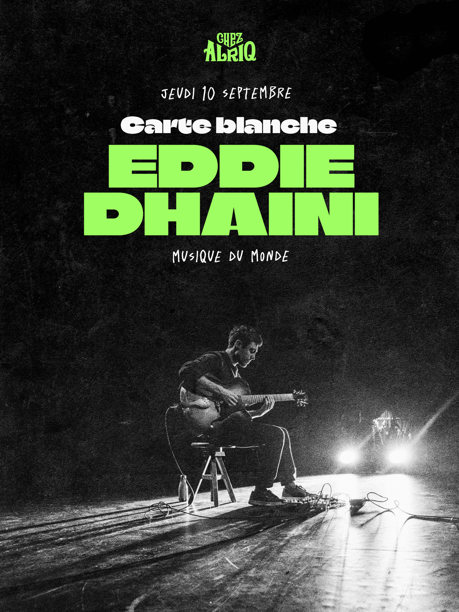 Carte Blanche Eddie Dhaini