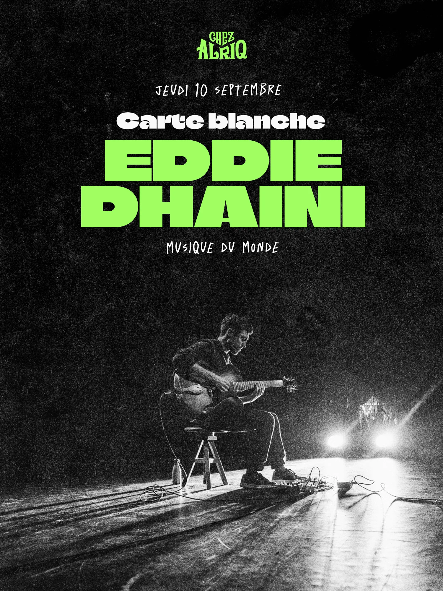 Carte Blanche Eddie Dhaini