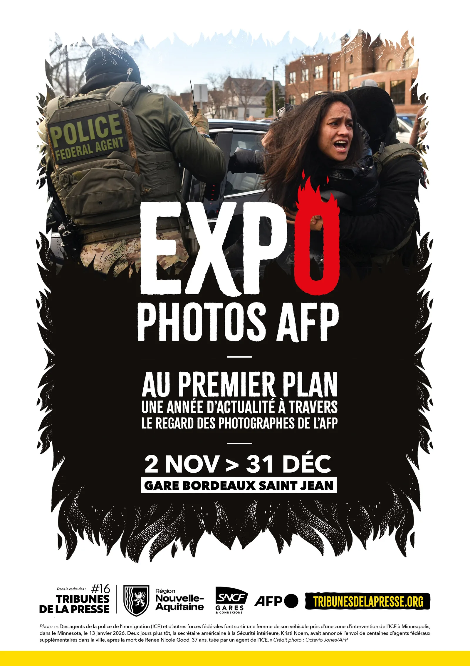 Expo photos AFP - Tribunes de la presse