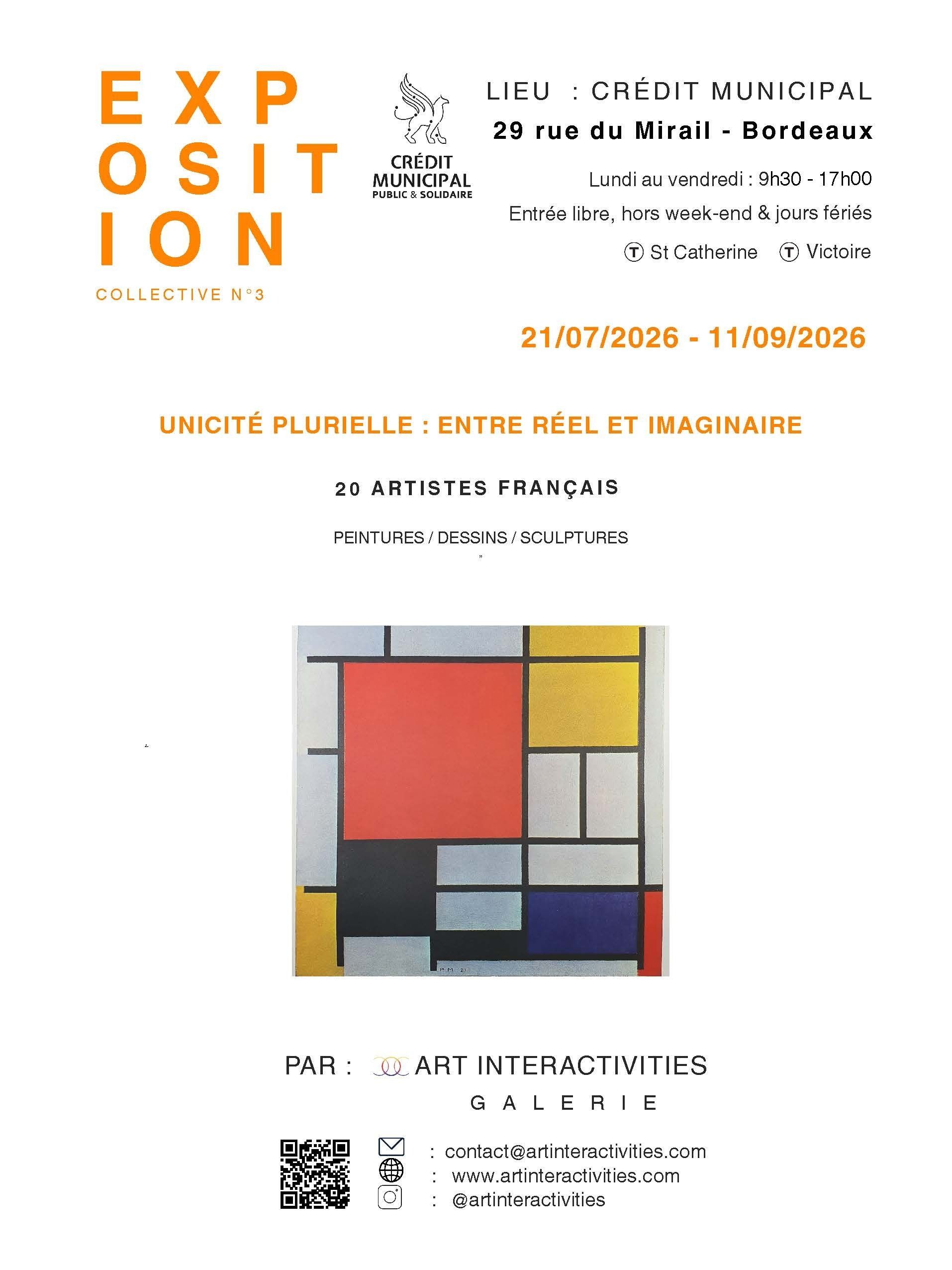 Expo collective "Unicité plurielle 3"