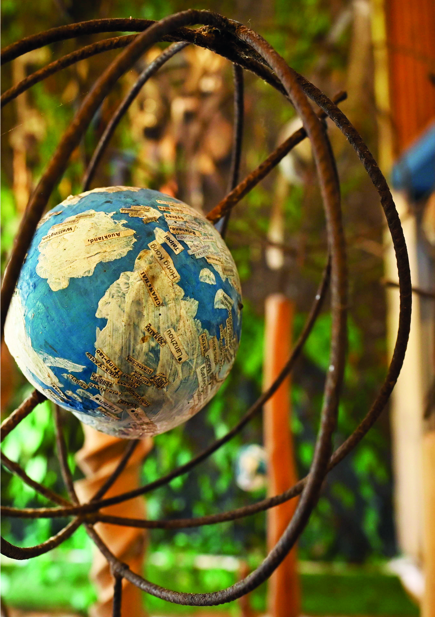Un globe, des mondes