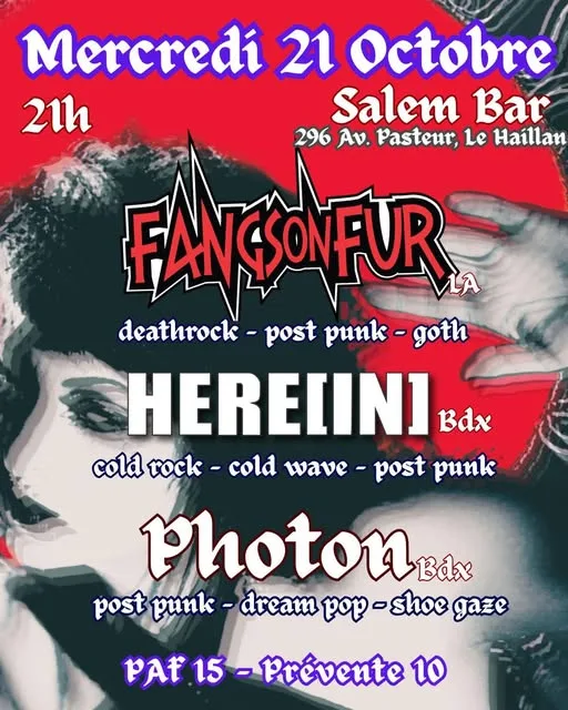 Fangs on fur + Herein + Photon