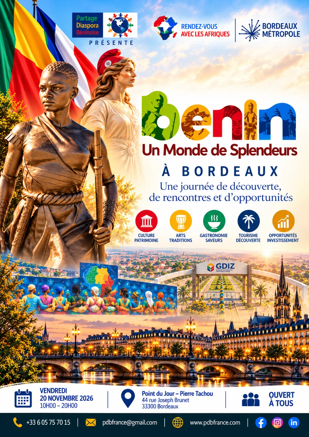 Bénin, un monde de splendeur à Bordeaux