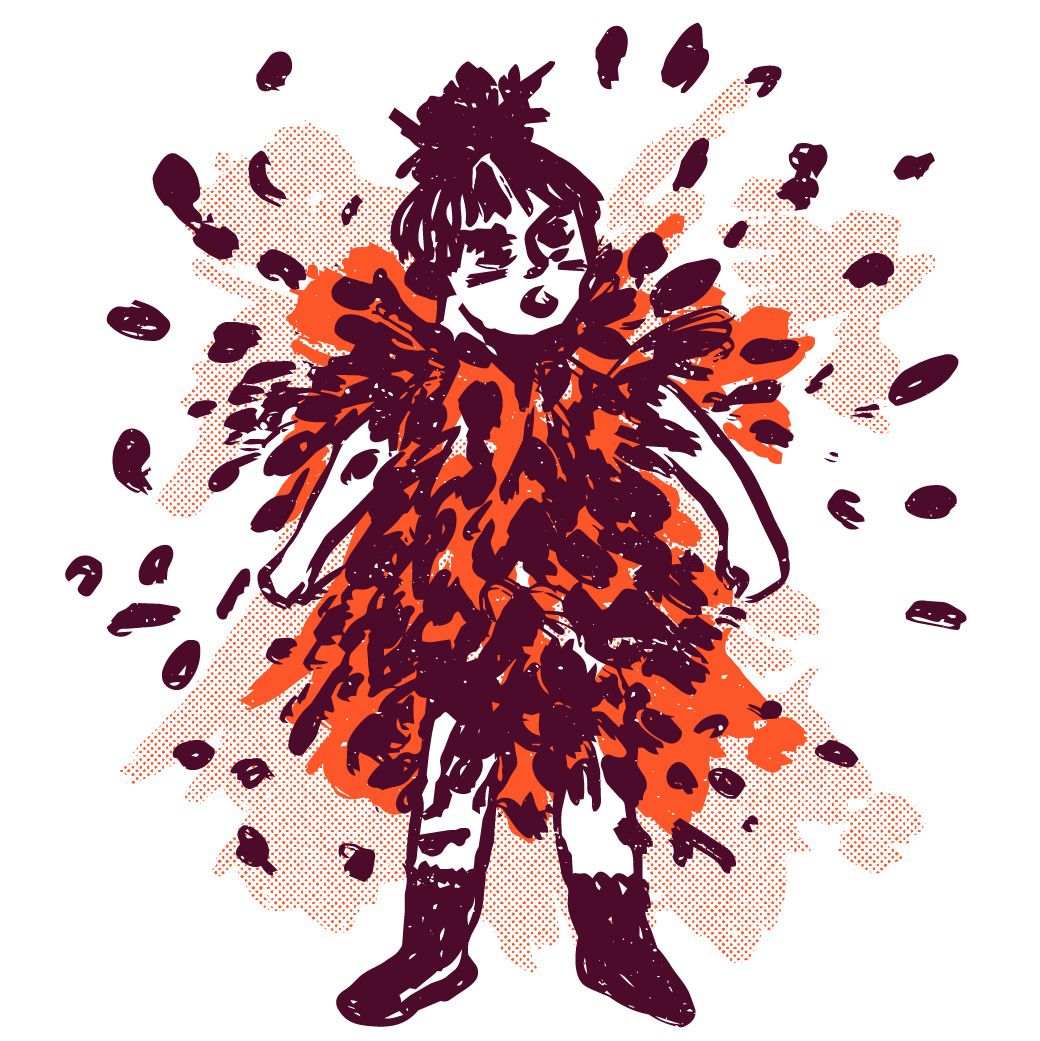 Fille tempête