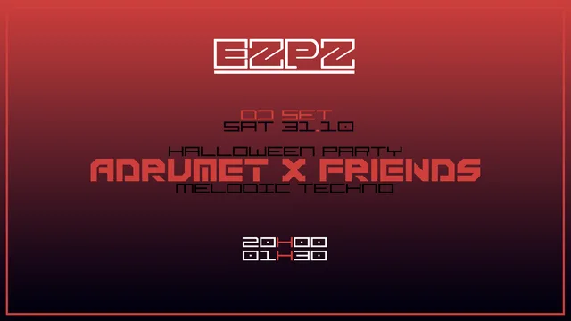 Halloween Party avec Adrumet x Friends