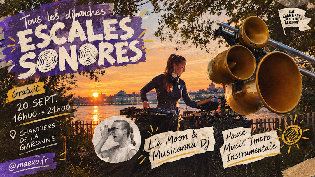 Les Escales Sonores - Liamoon et Musicanna