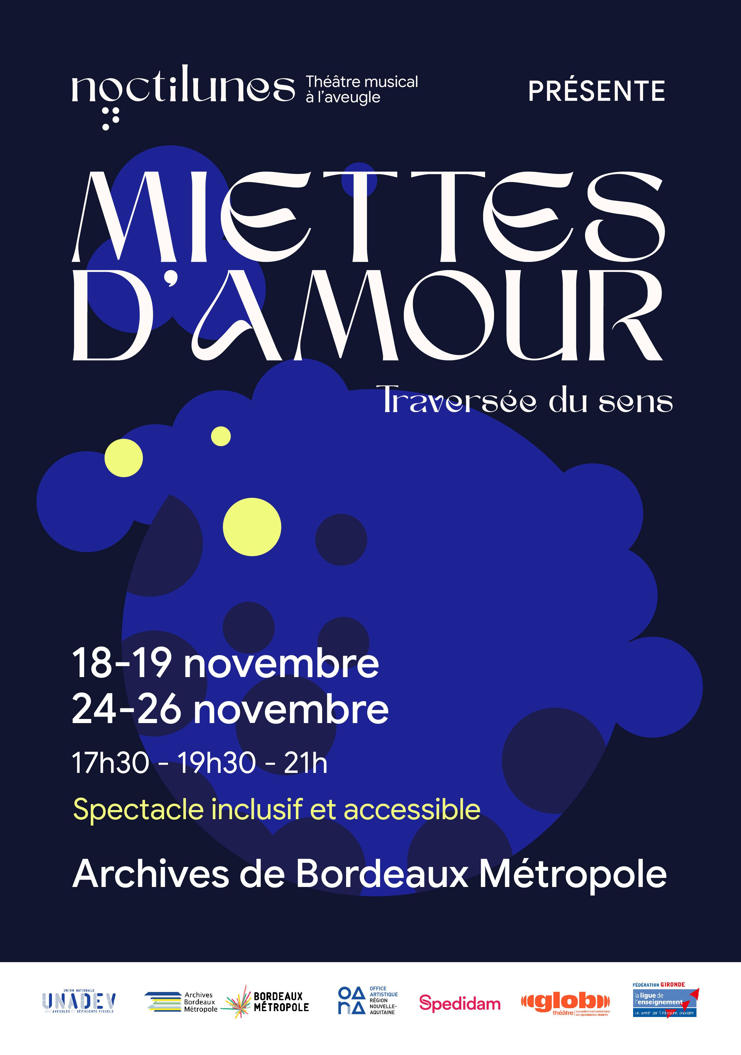 Miettes d'amour, traversée du sens - Cie Noctilunes