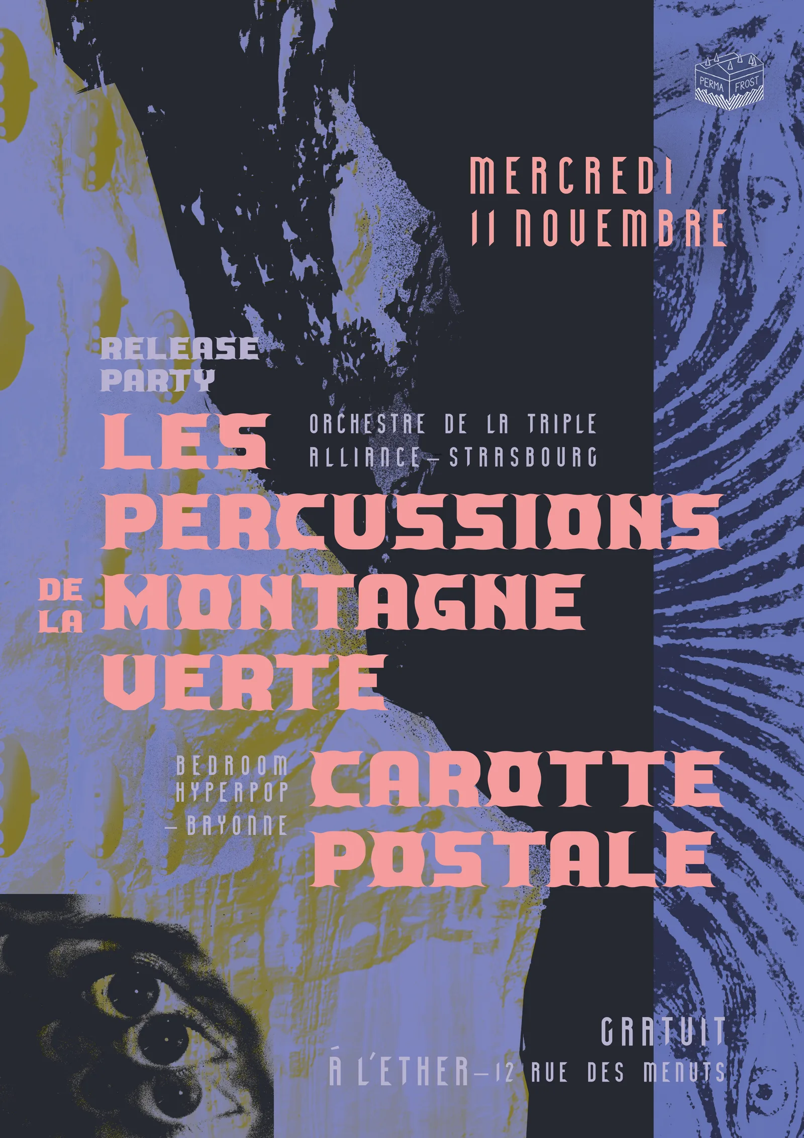 Les Percussions de la Montagne Verte + Carotte Postale