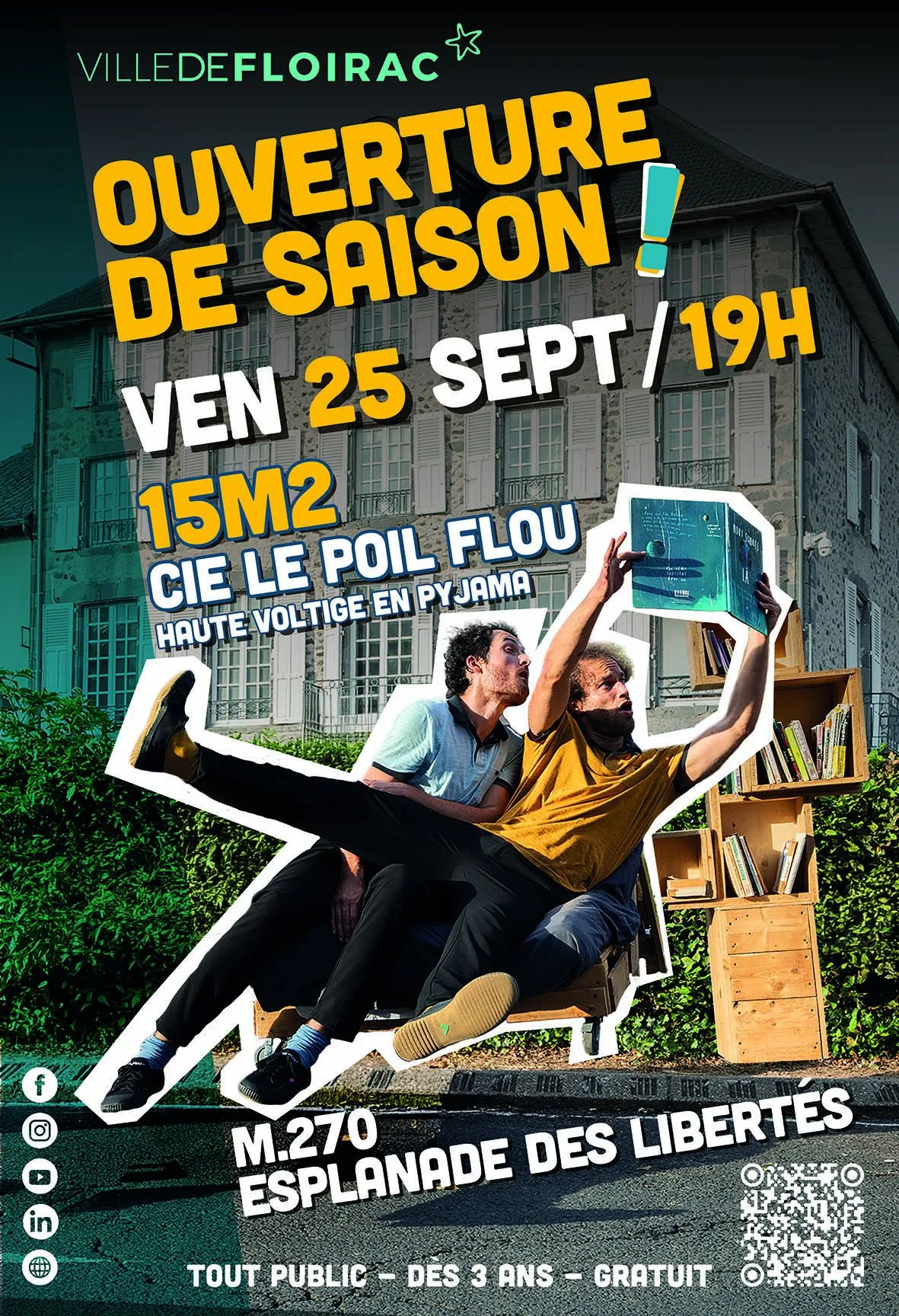 15m2 - Cie Le Poil Flou