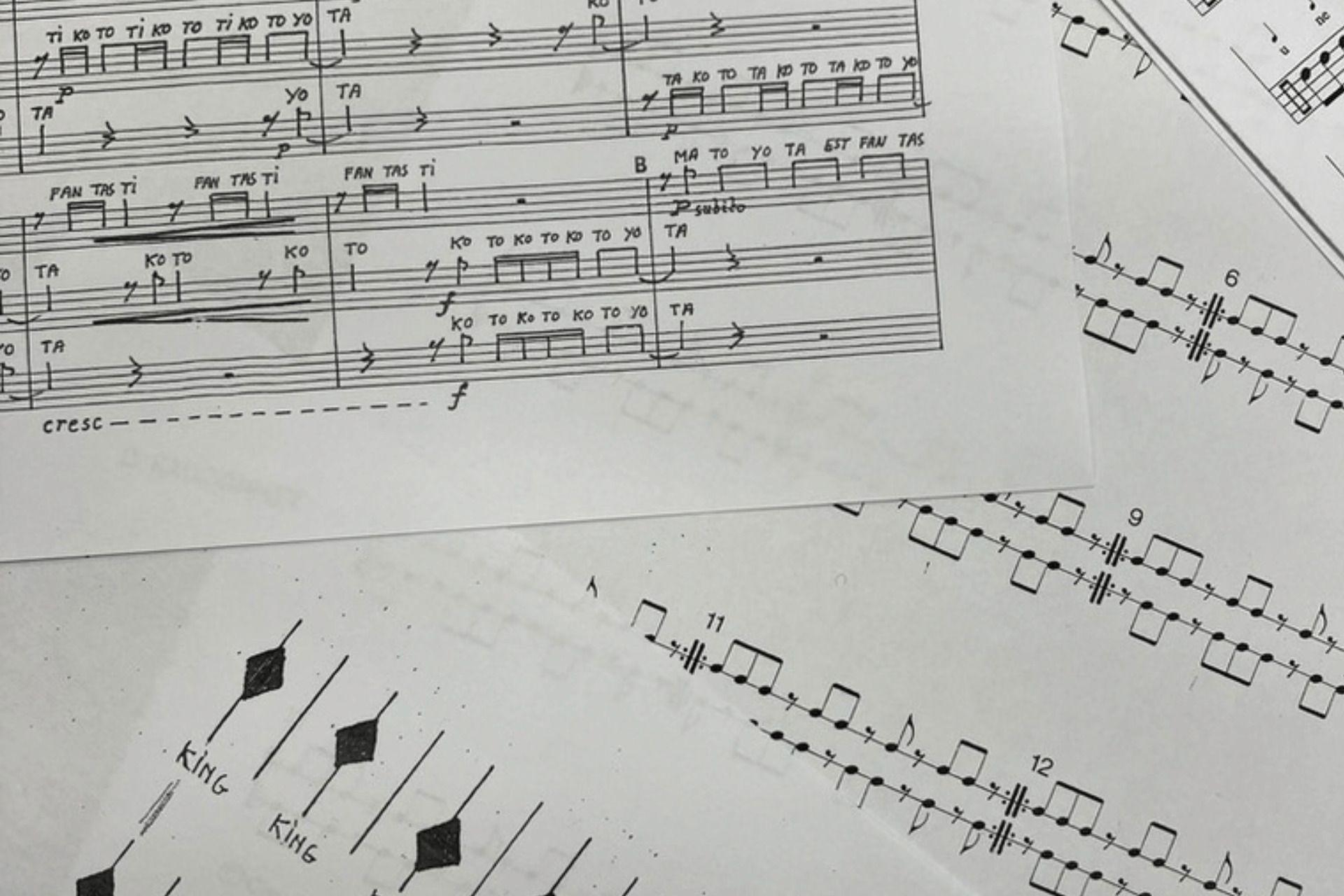 Paroles de Percus